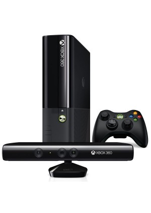 Console Xbox 360 E Super Slim 4 GB Avec Kinect - Noire